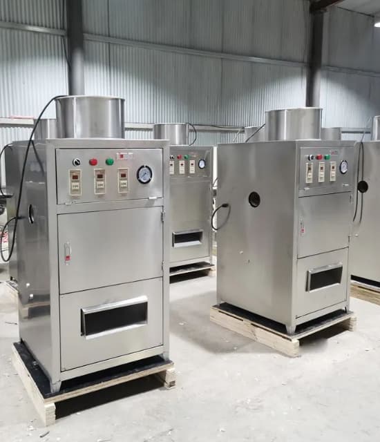 Machine for garlic peeling commercial