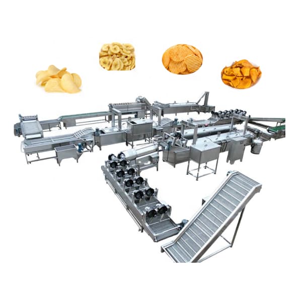 Automatic potato french fries machine production line