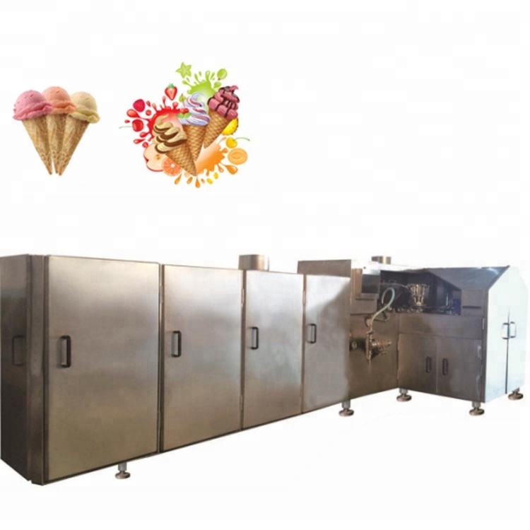 Tunnel Type Fully Automatic Ice Cream Cone Production Machine