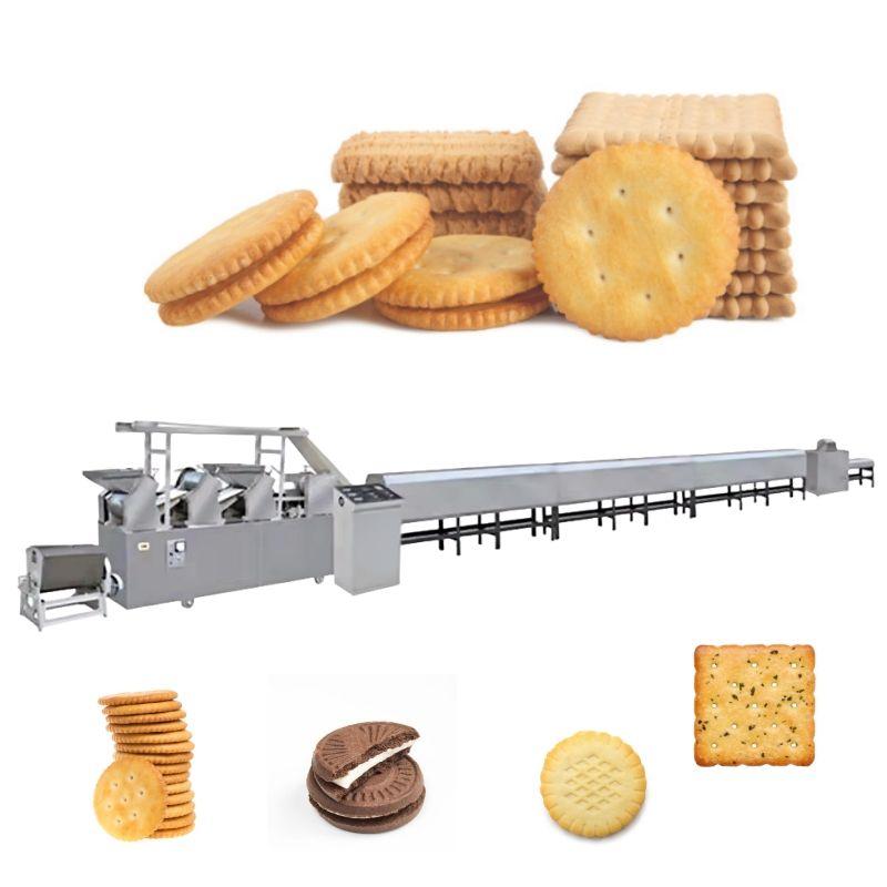 Fully automatic biscuit production line manufacturers
