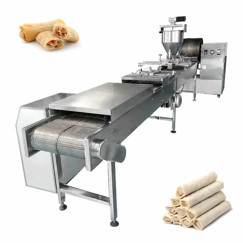 Spring roll wrapper making machine