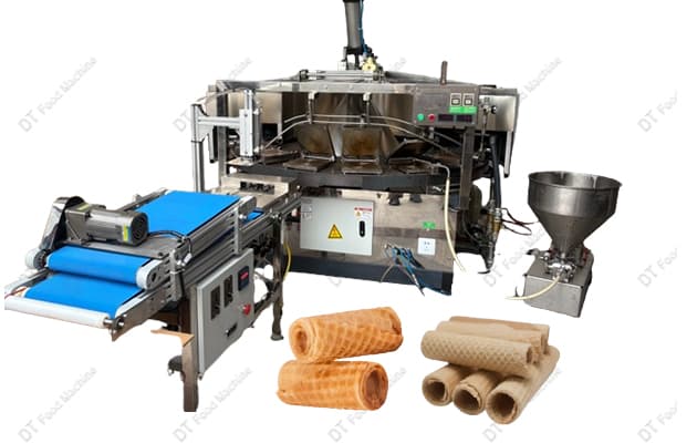 waffle tube maker High Efficiency Machines for Making Cuchufli & Barquillos