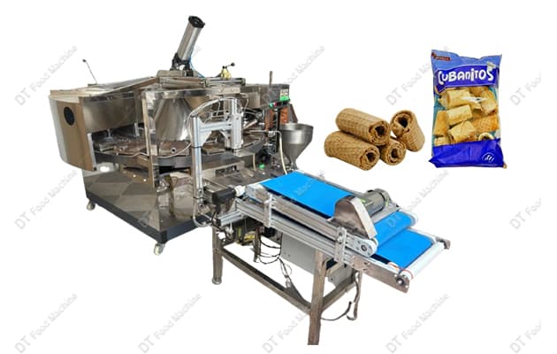waffle tube maker cubanitos machine barquillos machine DT Food Machine