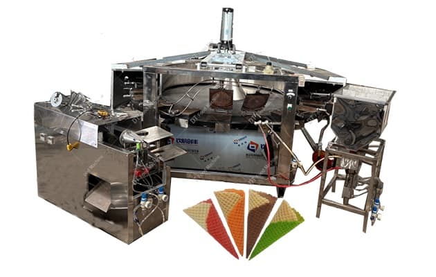 DT Cone Maker double color waffle cone machine