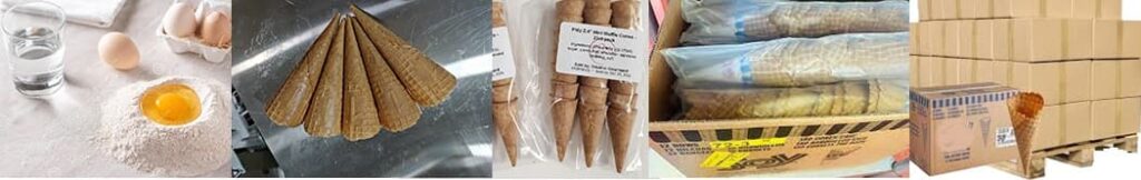 ice cream cone making machine DT Factory