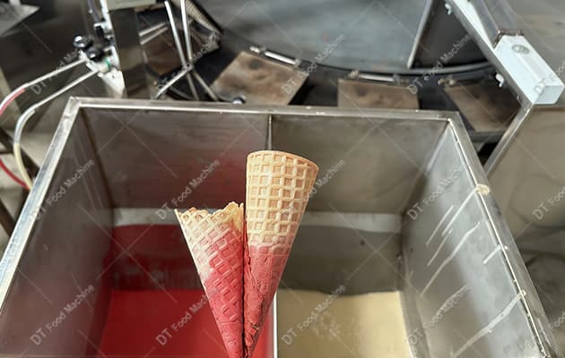 double color cone making machine (1)