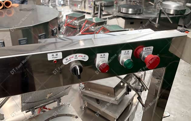 electric heating waffle cone making machine