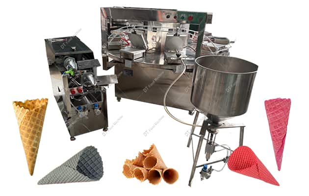 waffle cone ice cream cone machine